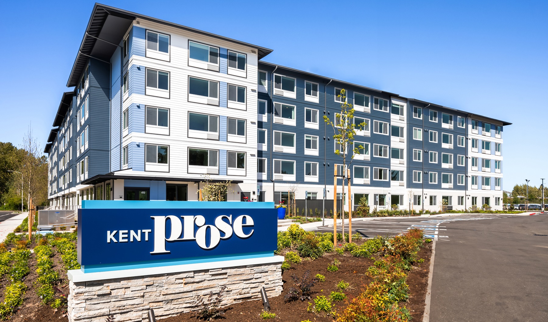 Settle into comfort at Prose Kent a building with Prose Kent sign in front